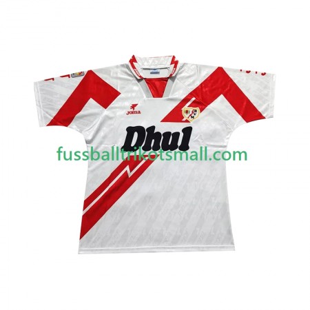 Fußballtrikots Rayo Vallecano 1995 Retro 1994 Kurzarm Heimtrikotsatz kaufen